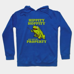 Hippity Hoppity Abolish Private Property Hoodie